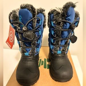 Brand New Toddler Girls Kimik Winter Boots - Size 9T
